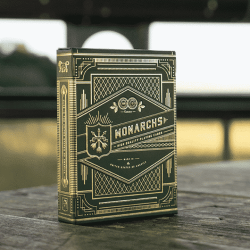 Monarchs Playing Cards / green - theory11