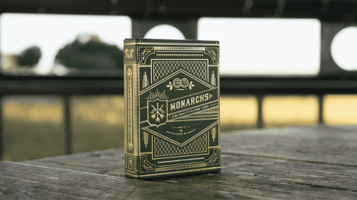 Monarchs Playing Cards / green - theory11