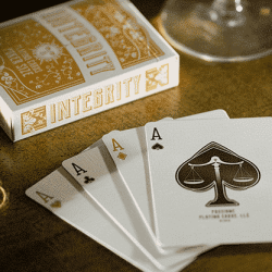 Integrity Gold Playing Cards