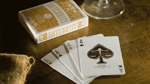 Integrity Gold Playing Cards