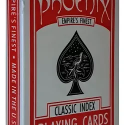 Phoenix Deck Playing Cards / Rood