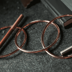 10cm Linking Rings - Rose Gold