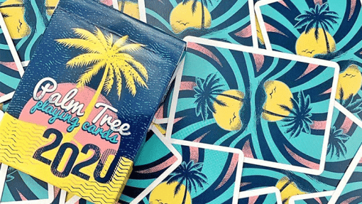 Palm Tree Playing Cards