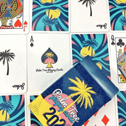 Palm Tree Playing Cards