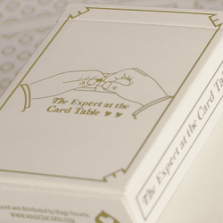 Limited Edition Expert at the Card Table Playing Cards White