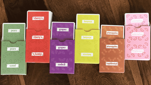 Limited Editon Flavors Playing Cards - Grapes