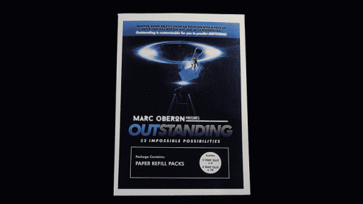 OUTSTANDING refill Cards (Blank)  - Marc Oberon