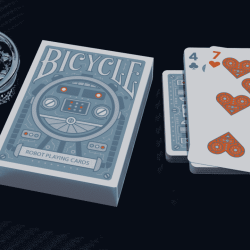 Bicycle Robot Playing Cards