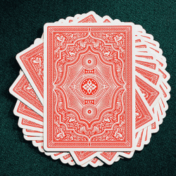 Red V2 Cohorts (Luxury-pressed E7) Playing Cards