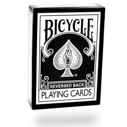 Reversed Back Bicycle Deck - Black 