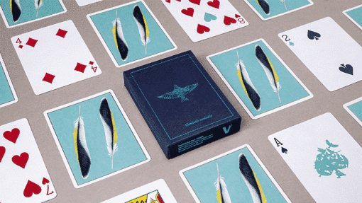 Feather Deck: Goldfinch Edition (Teal) - Joshua Jay