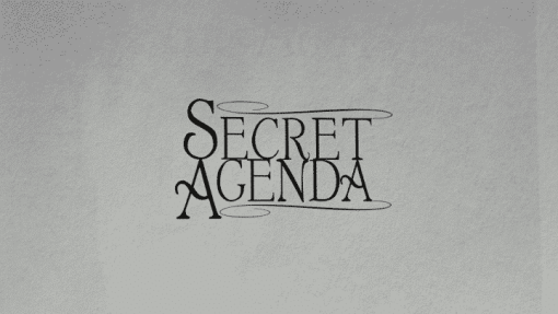 Secret Agenda by Roberto Giobbi and Hermetic Press