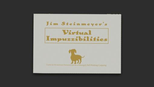 Virtual Impuzzibilities- Jim Steinmeyer - Book