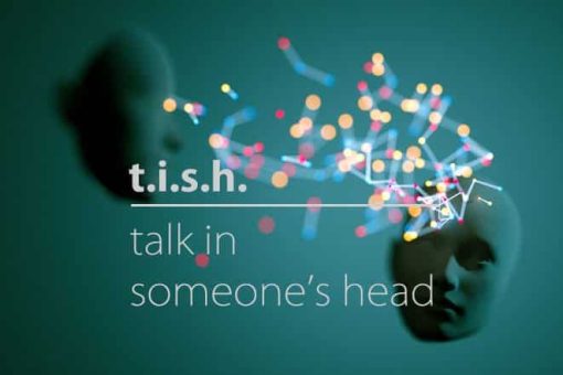 Thumb t.i.s.h. - talk in someone's head