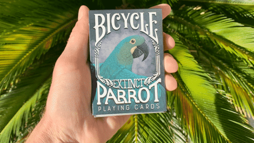 Bicycle Extinct Parrot Playing Cards