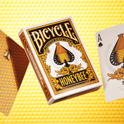 Bicycle Honeybee (Yellow) Playing Cards