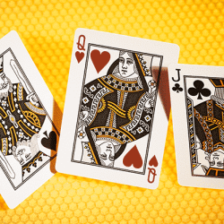 Bicycle Honeybee (Yellow) Playing Cards