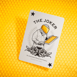 Bicycle Honeybee (Yellow) Playing Cards