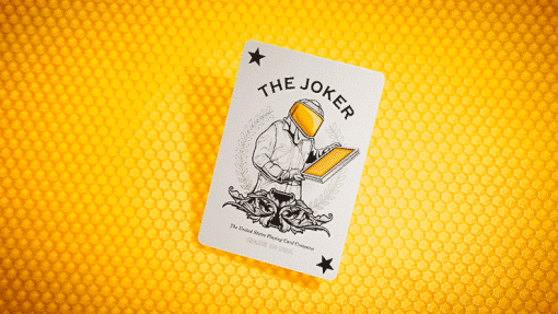 Bicycle Honeybee (Yellow) Playing Cards