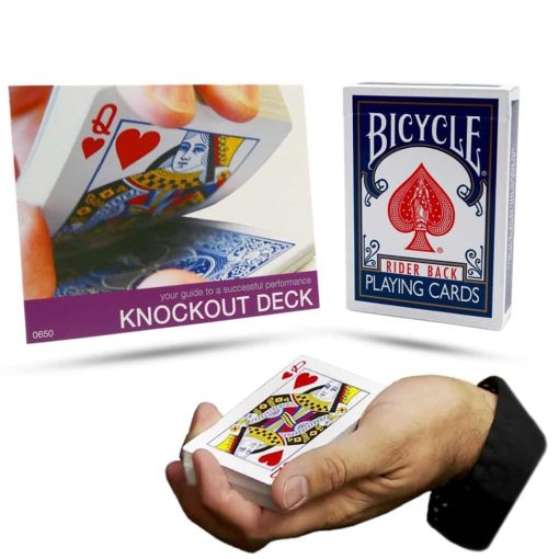 Bicycle Knockout Trick Deck met instructies