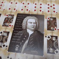 Johann Sebastian Bach (Composers) Playing Cards