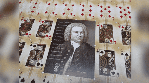 Johann Sebastian Bach (Composers) Playing Cards