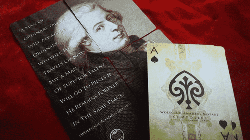 Wolfgang Amadeus Mozart (Composers) Playing Cards