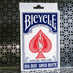 Big Bicycle Cards (Jumbo Bicycle Cards, Blue) ( Blauw )