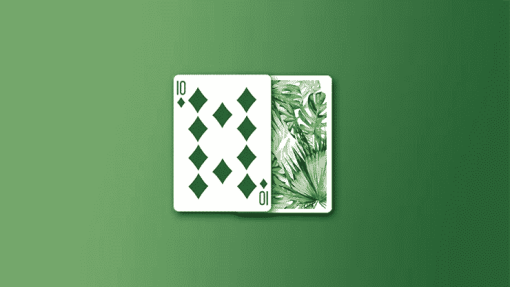 Monstera (Green) Playing Cards