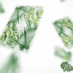 Monstera (Green) Playing Cards