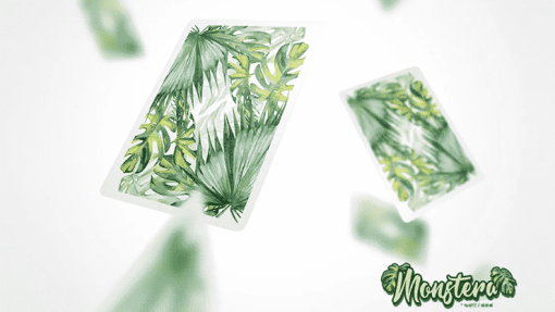 Monstera (Green) Playing Cards