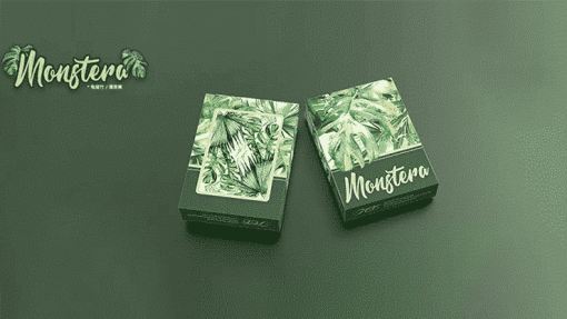 Monstera (Green) Playing Cards