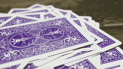 Bicycle Playing Cards Poker (Purple)