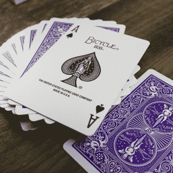 Bicycle Playing Cards Poker (Purple)