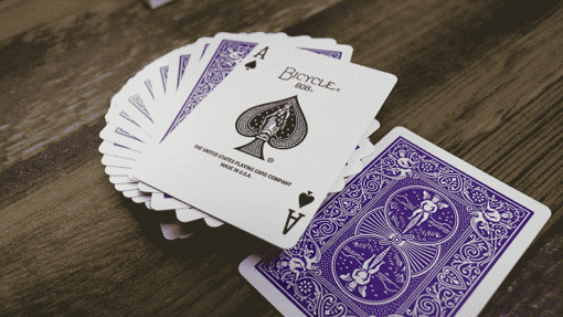 Bicycle Playing Cards Poker (Purple)