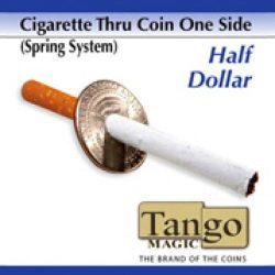 Cigarette Through Half Dollar - Tango