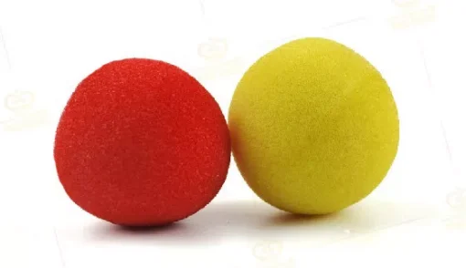 Color Changing Sponge Balls / Red Yellow