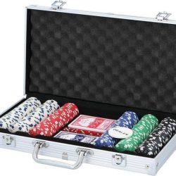 Pokerset in koffer - extra large