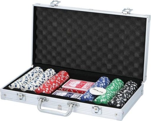 Pokerset in koffer - extra large