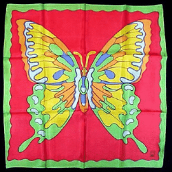 Zijden Doek Butterfly 85 cm