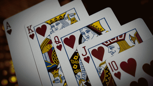 Cherry Casino (Monte Carlo Black and Gold) Playing Cards - Pure Imagination Projects