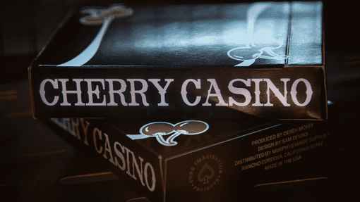 Cherry Casino (Monte Carlo Black and Gold) Playing Cards - Pure Imagination Projects