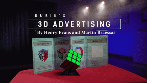 Cube 3D Advertising - Henry Evans and Martin Braessas