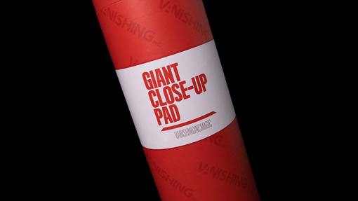 Giant Close-Up Pad by Vanishing Inc