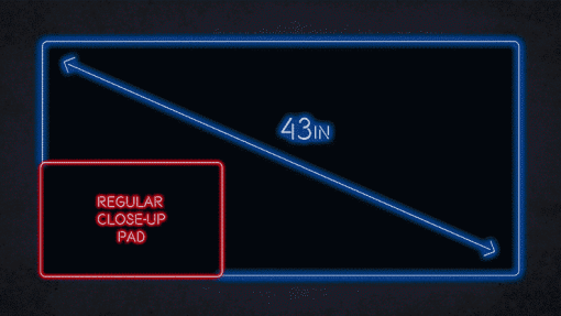 Giant Close-Up Pad by Vanishing Inc