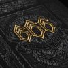 666 Greedy Gold Playing Cards with sticker- Riffle Shuffle