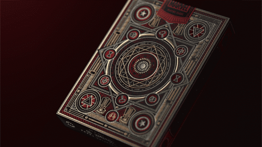 Avengers: Red Edition Playing Cards - theory11