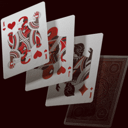 Avengers: Red Edition Playing Cards - theory11