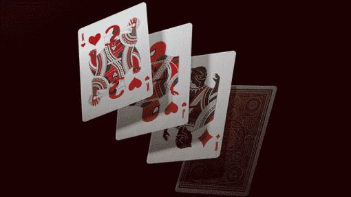 Avengers: Red Edition Playing Cards - theory11