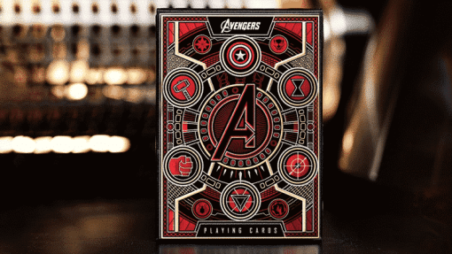 Avengers: Red Edition Playing Cards - theory11